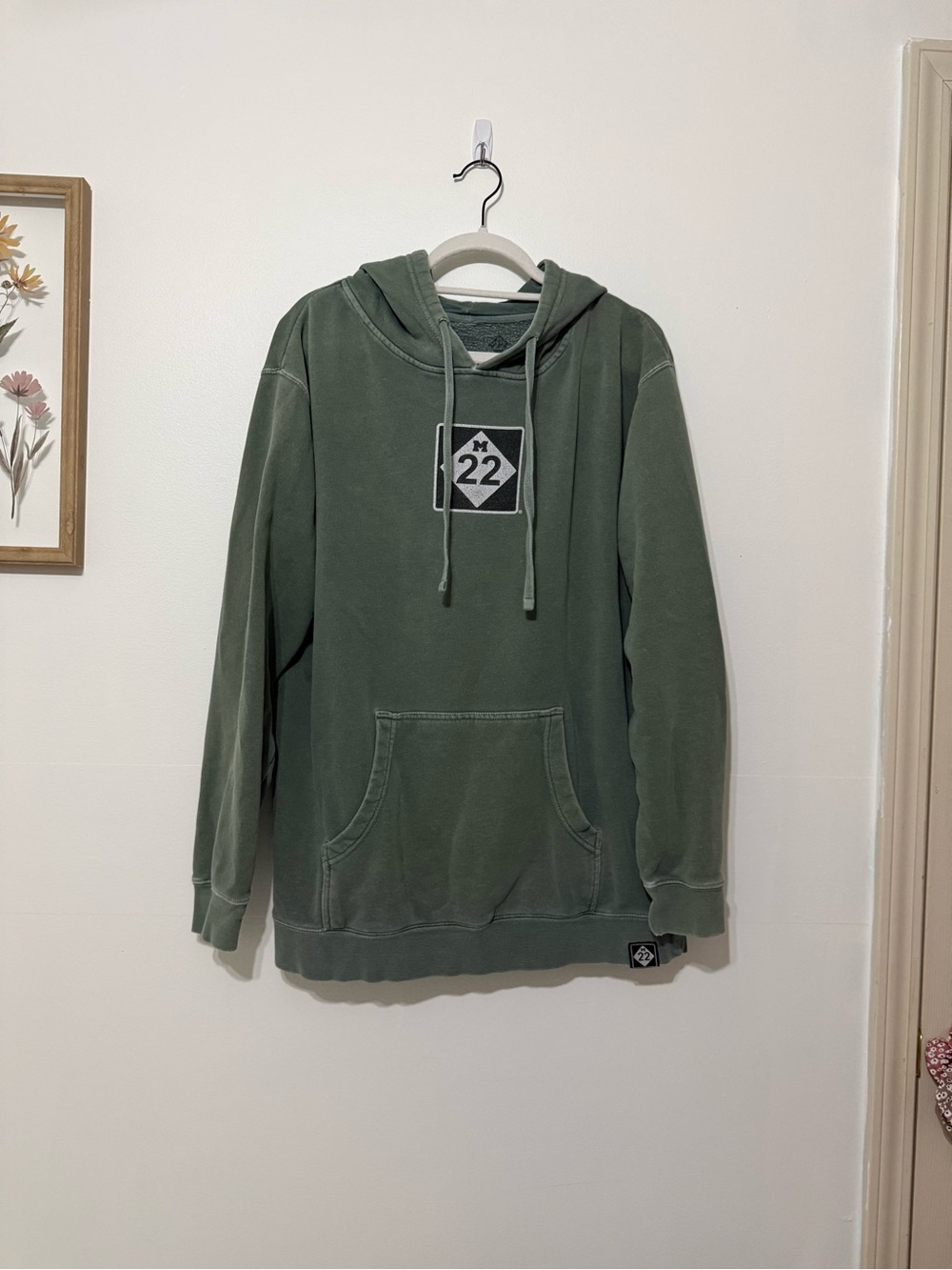 M22 Green Hoodie Men’s Large